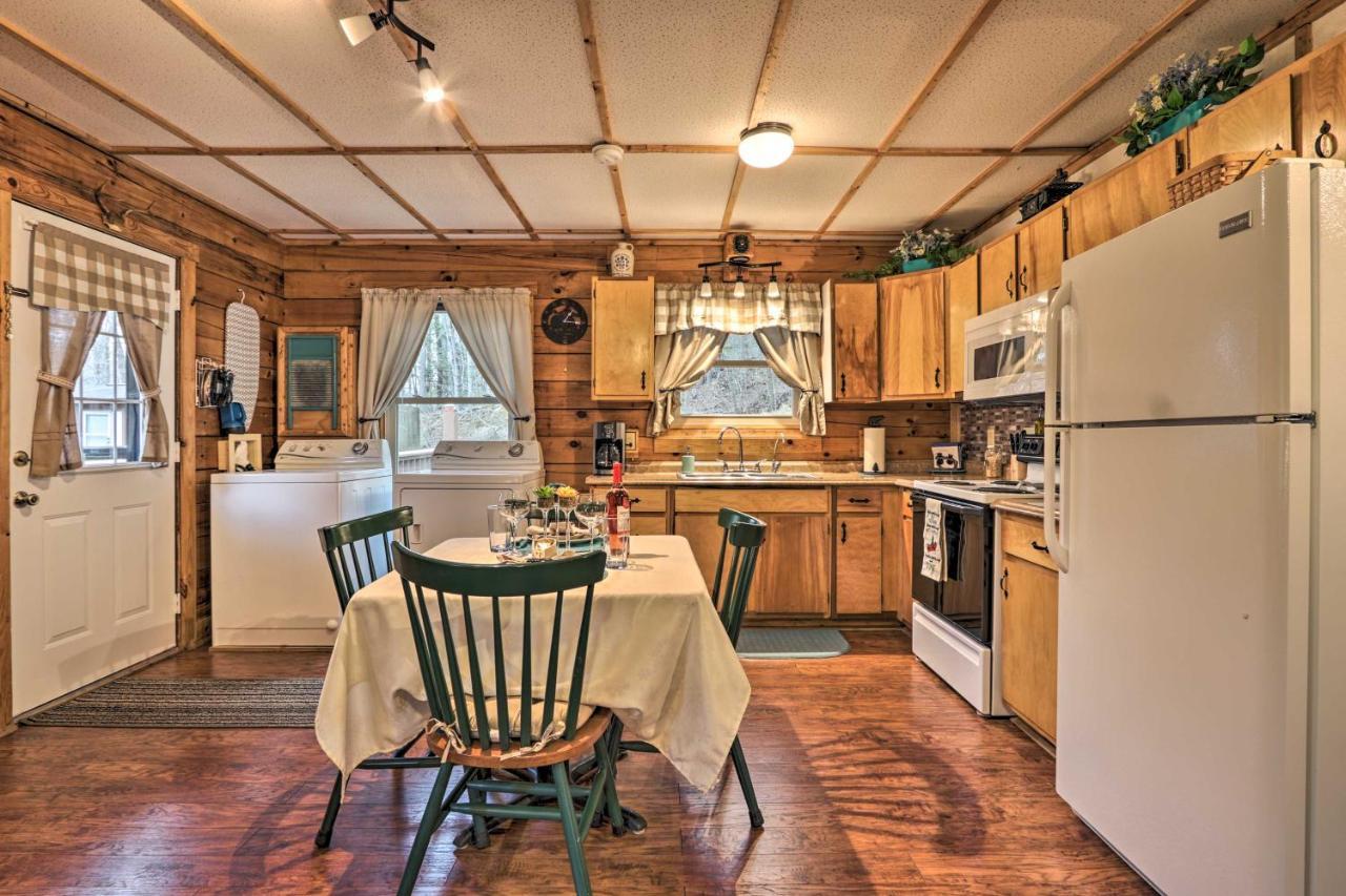 Smoky Mountain Cozy Cove Cabin Deck And Fire Pit! Cosby Exterior photo