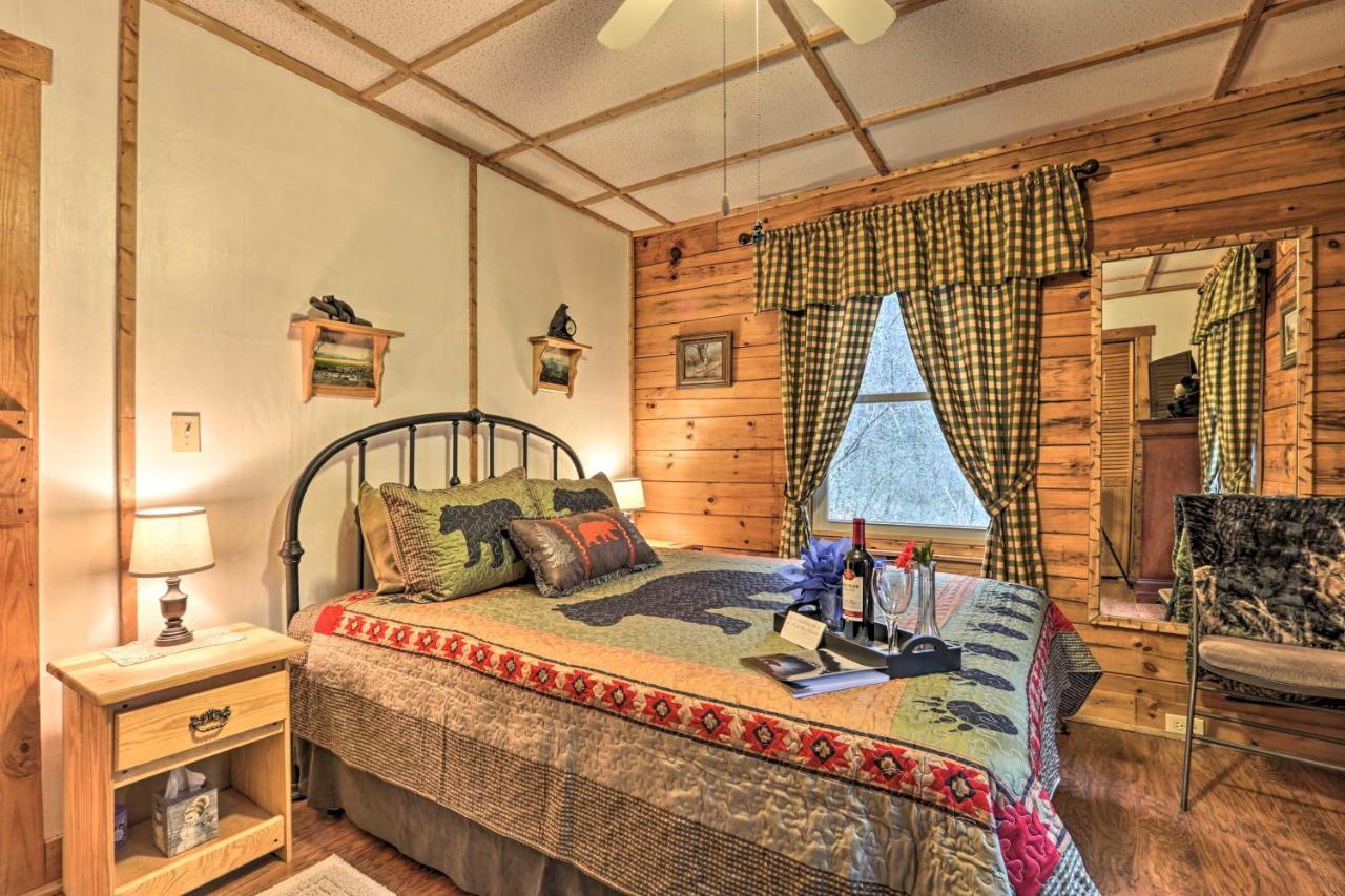Smoky Mountain Cozy Cove Cabin Deck And Fire Pit! Cosby Exterior photo