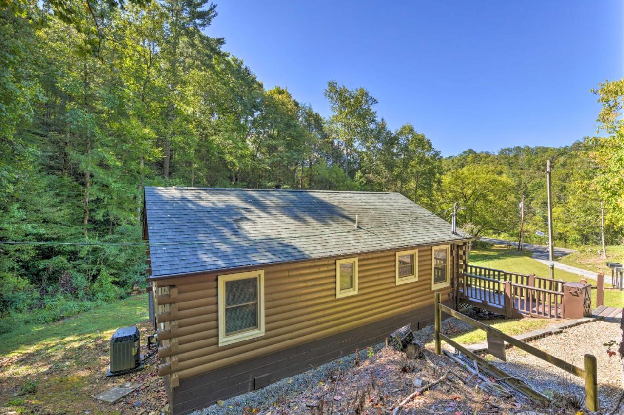 Smoky Mountain Cozy Cove Cabin Deck And Fire Pit! Cosby Exterior photo